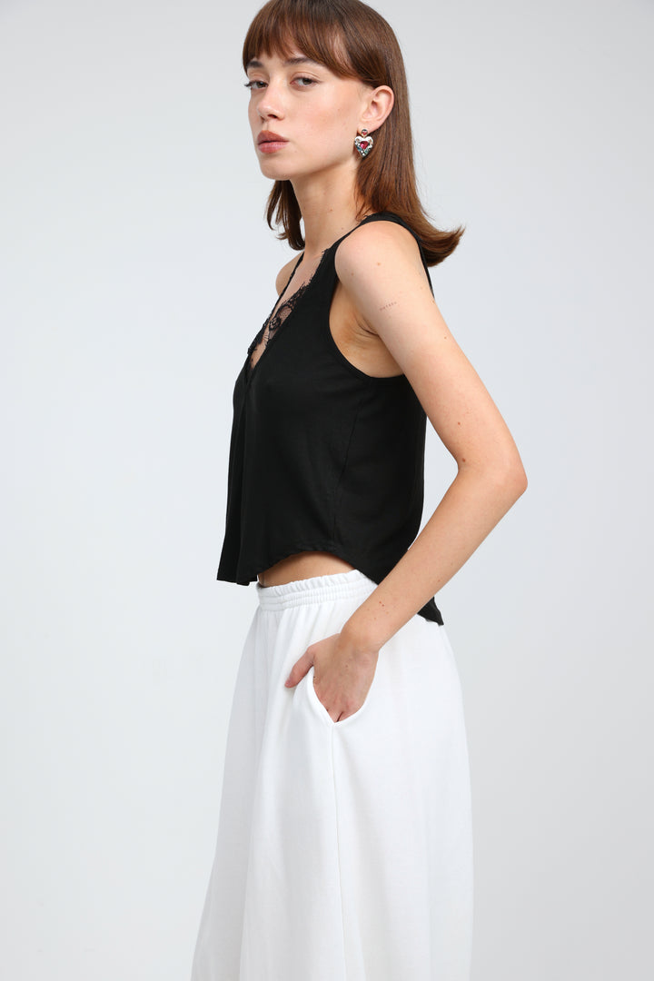 Femme Black Tank