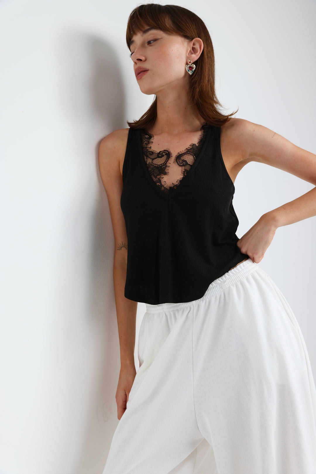Femme Black Tank