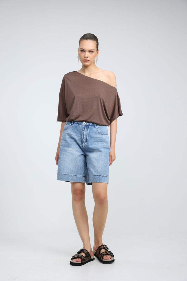 Star 817 Light Blue Bermuda Denim