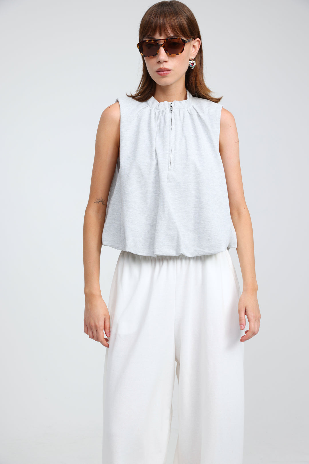 Cherish Grey Tank