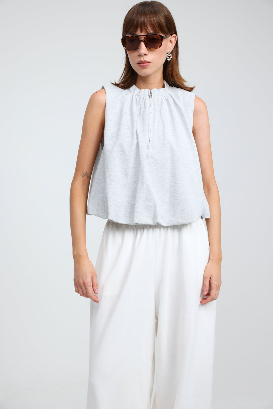 Cherish Grey Tank