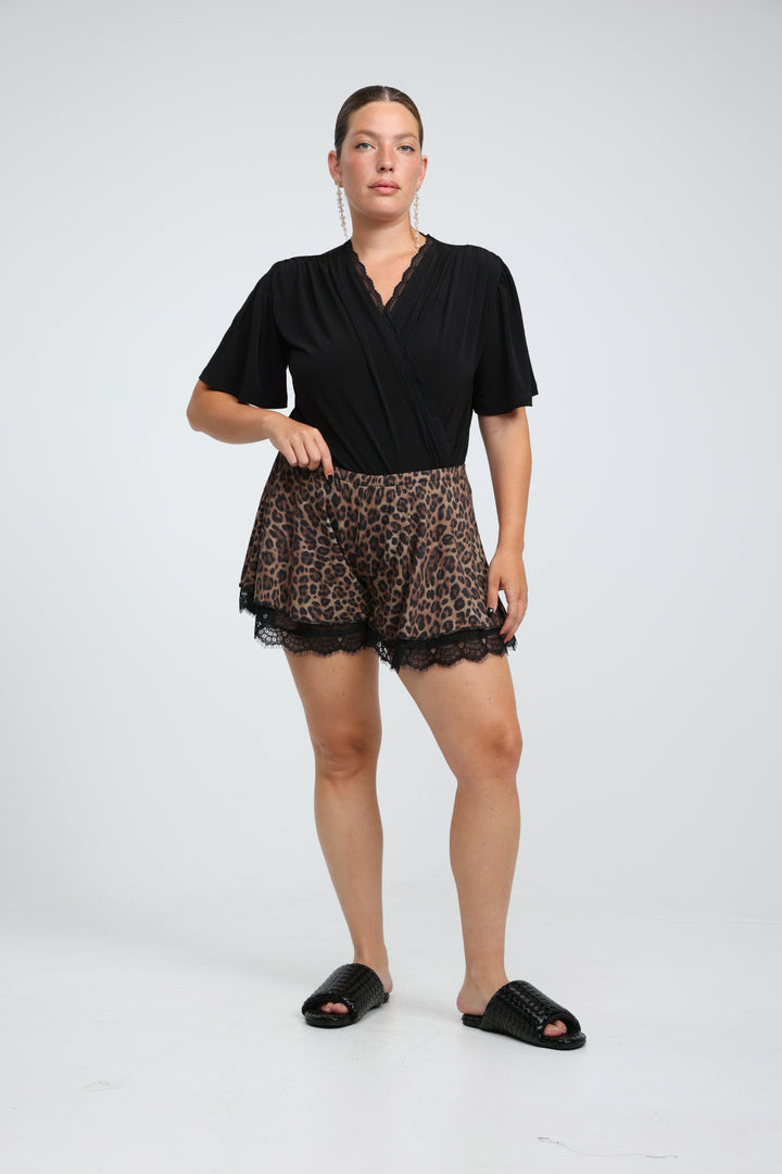Allure Black Shorts
