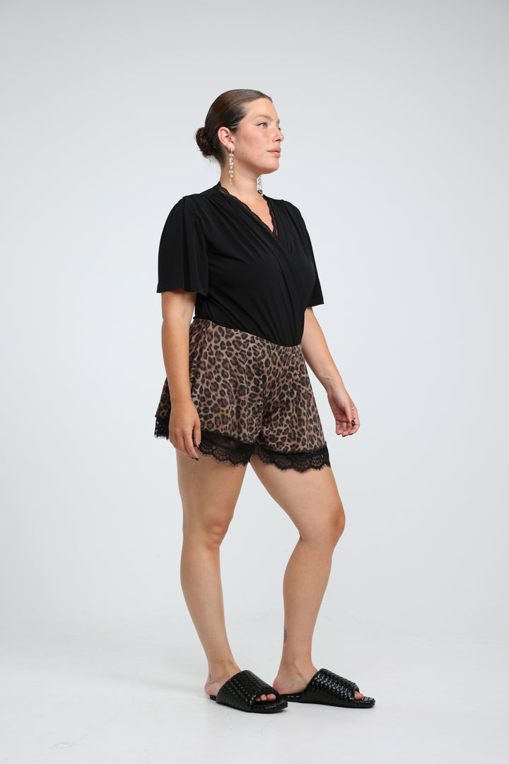 Allure Black Shorts