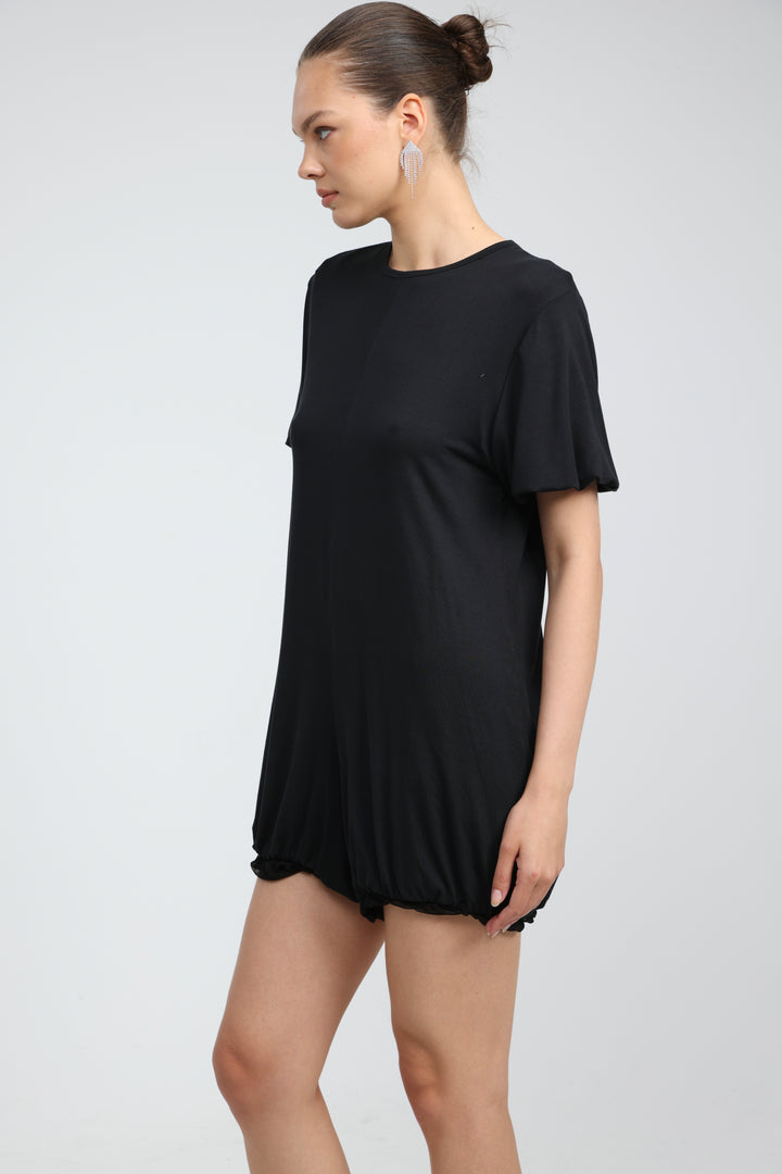 Balloon Black Jumpsuit