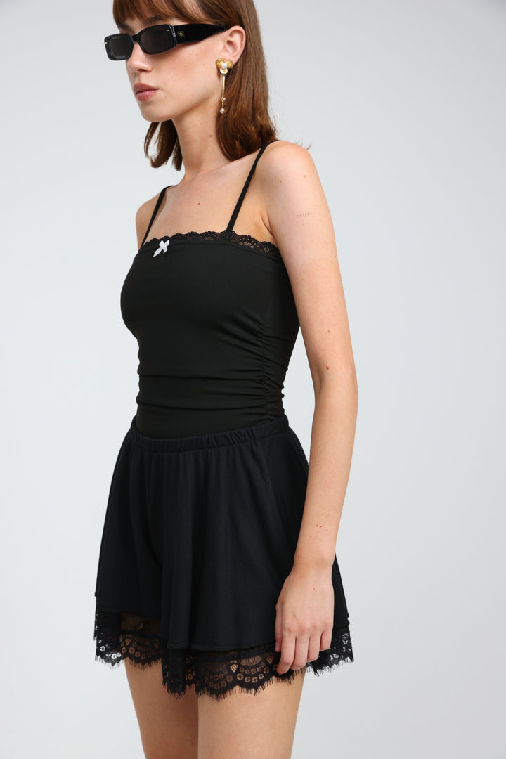 SugarRush Black Bodysuit