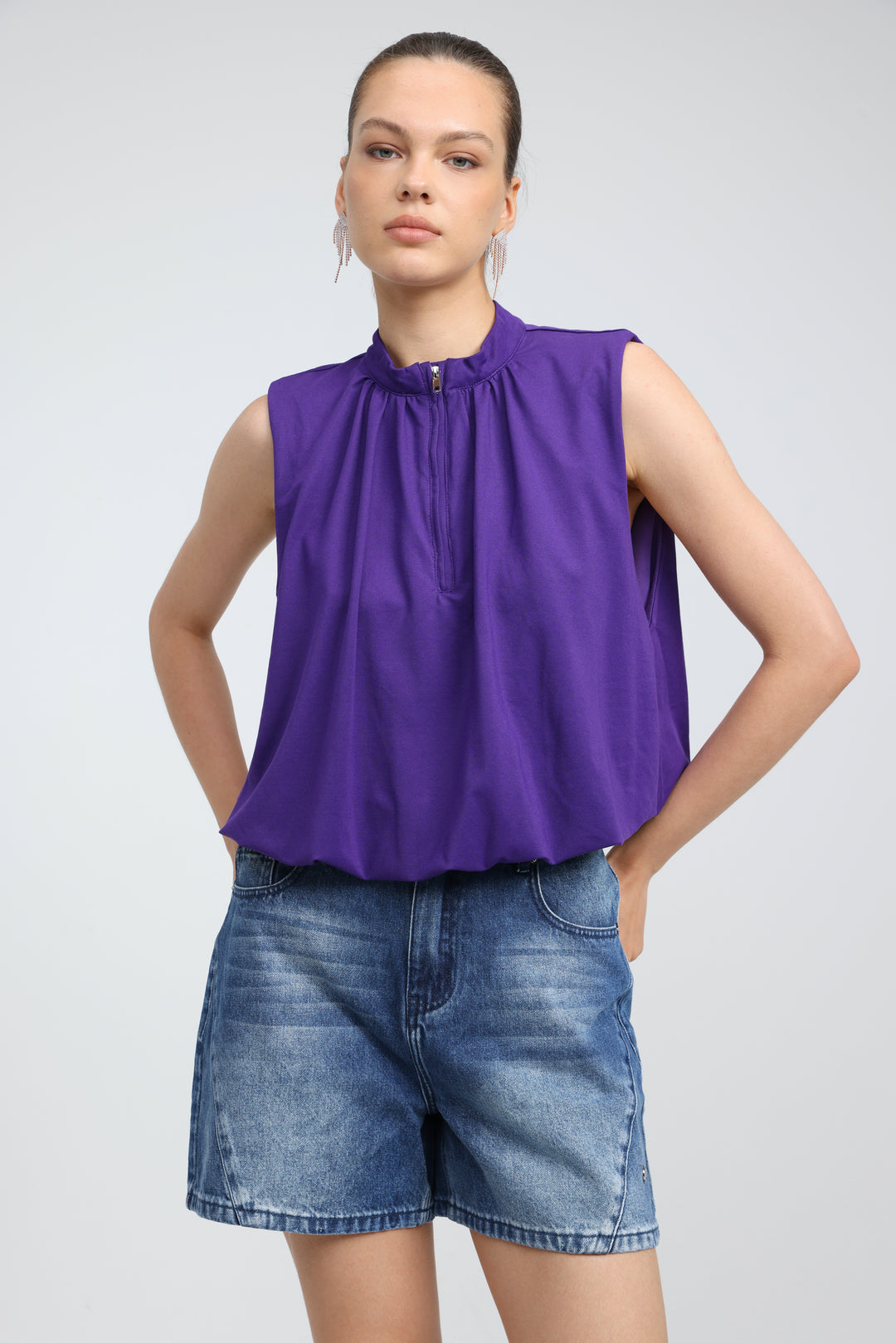 Cherish Purple Tank