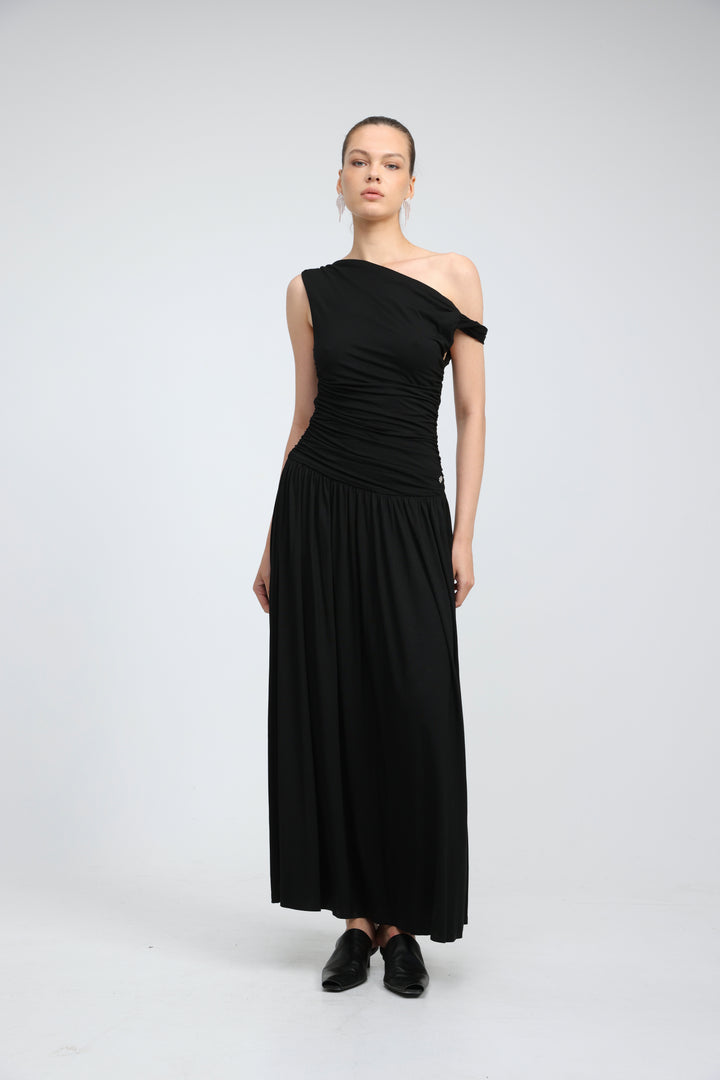 Amour Black Dress