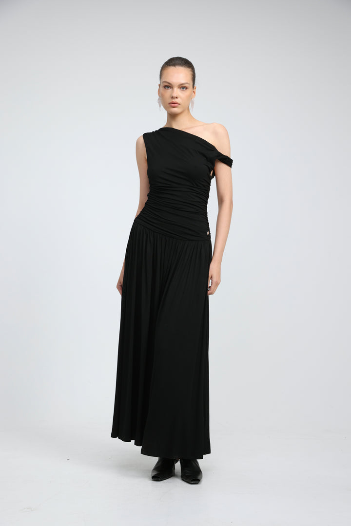 Amour Black Dress