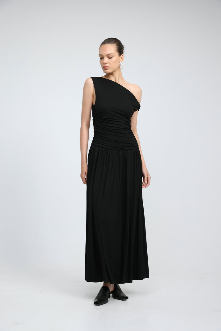Amour Black Dress