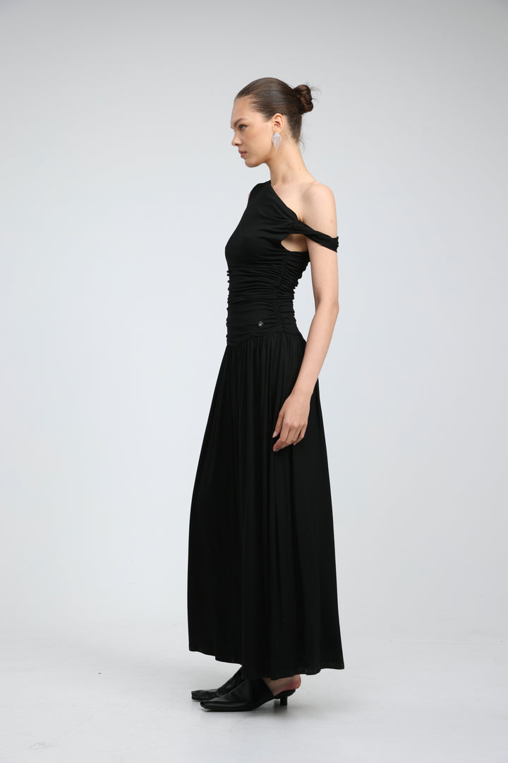 Amour Black Dress