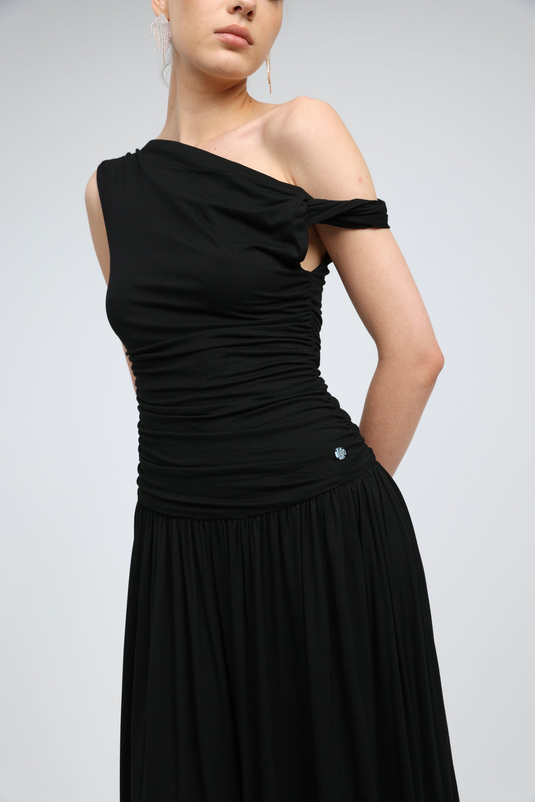 Amour Black Dress