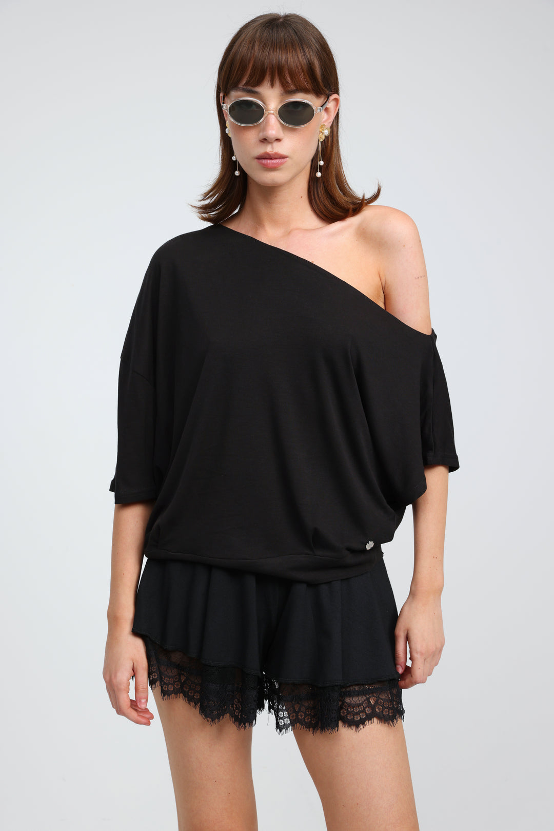 Allure Black Shorts