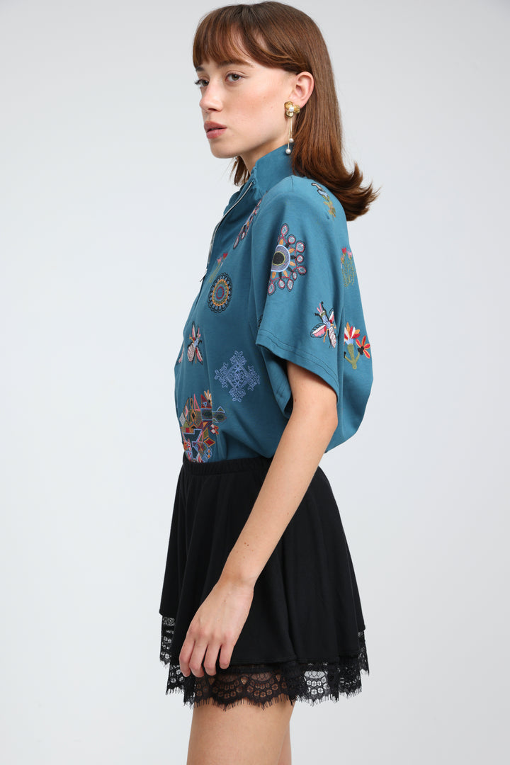 Devotion Blue Polo