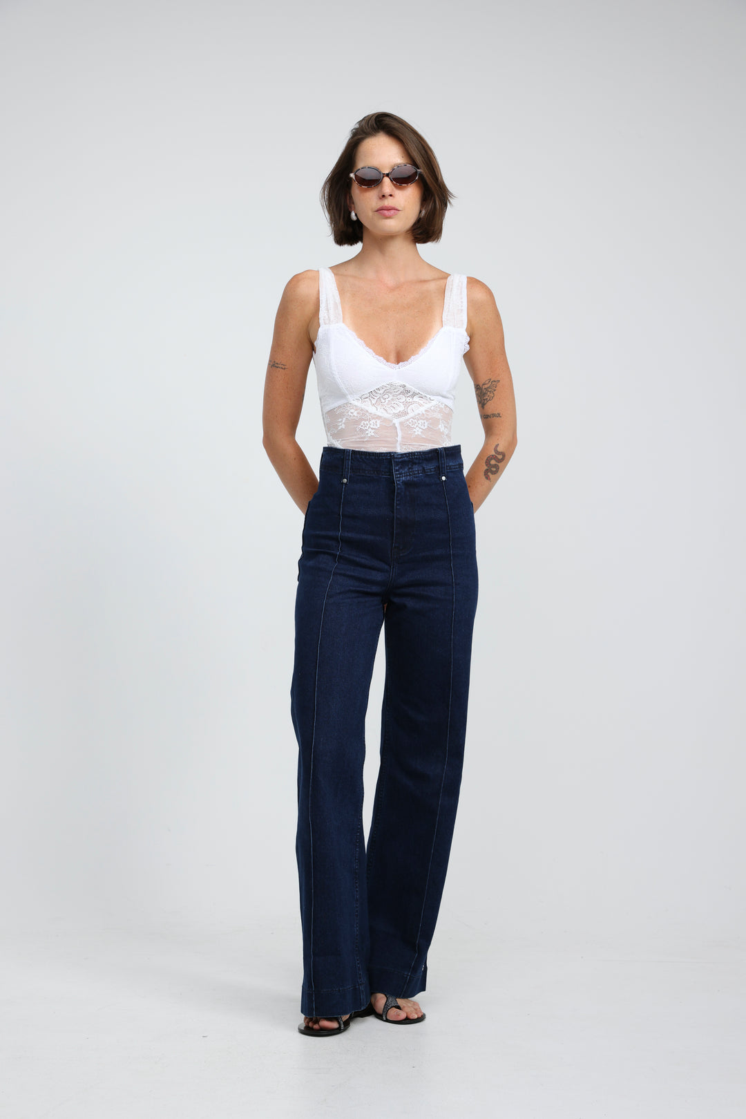 Hypnotic White Bodysuit