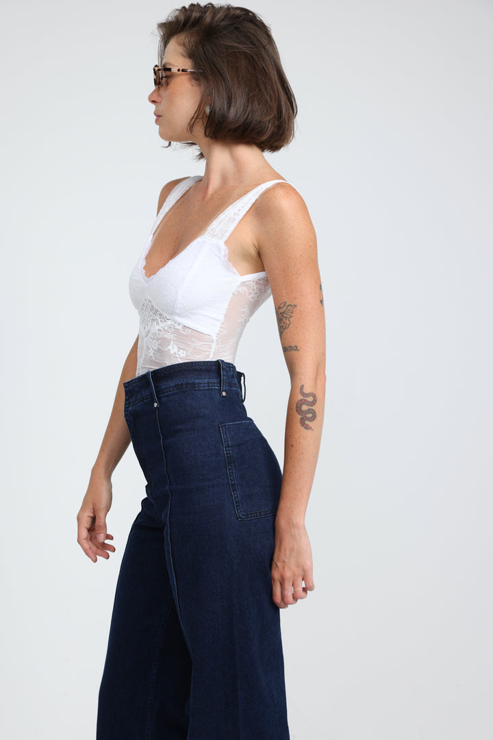 Hypnotic White Bodysuit