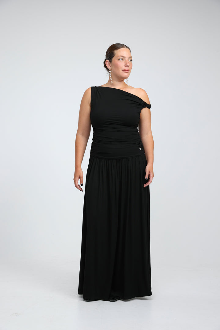 Amour Black Dress