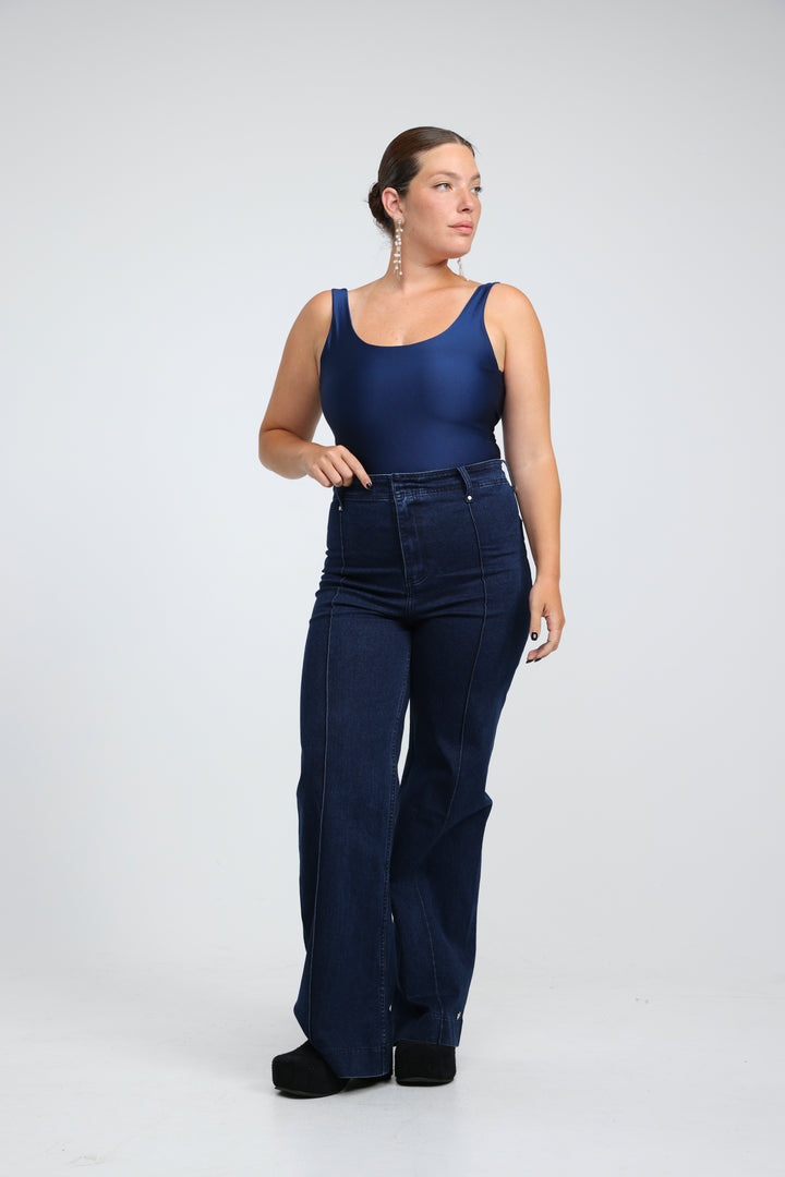 Dawn Black Lycra Bodysuit
