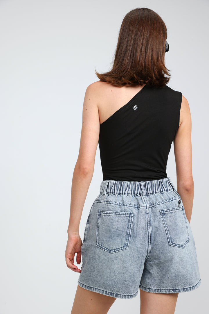 Star 811 Light Blue Denim Shorts