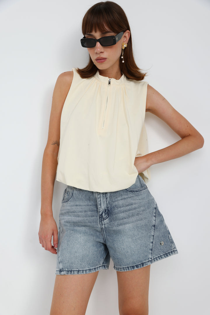 Cherish Cream Tank
