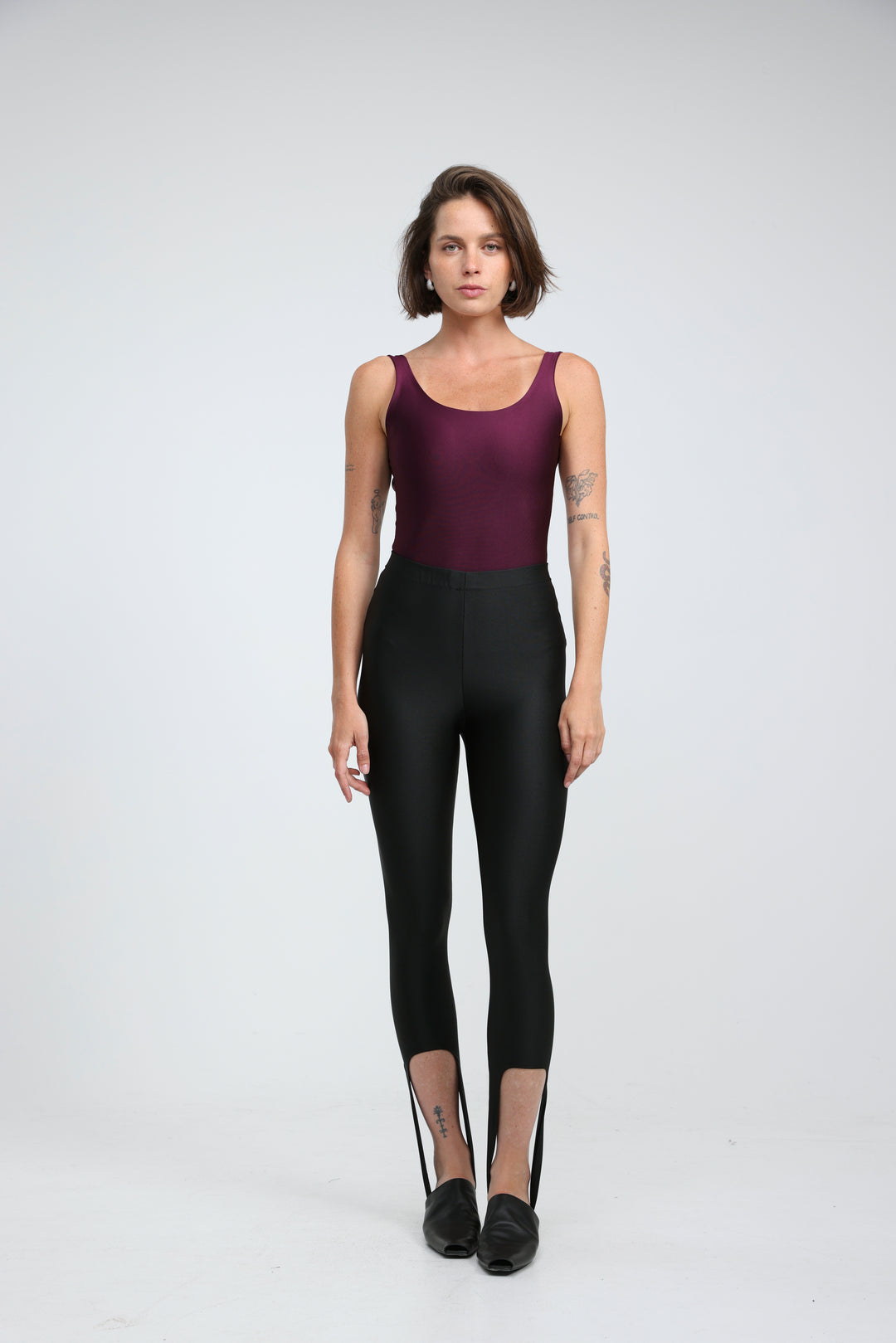 Fame Black Leggings