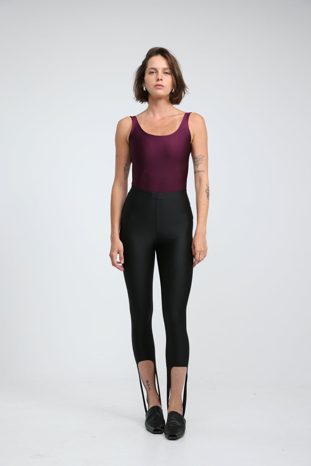 Fame Black Leggings