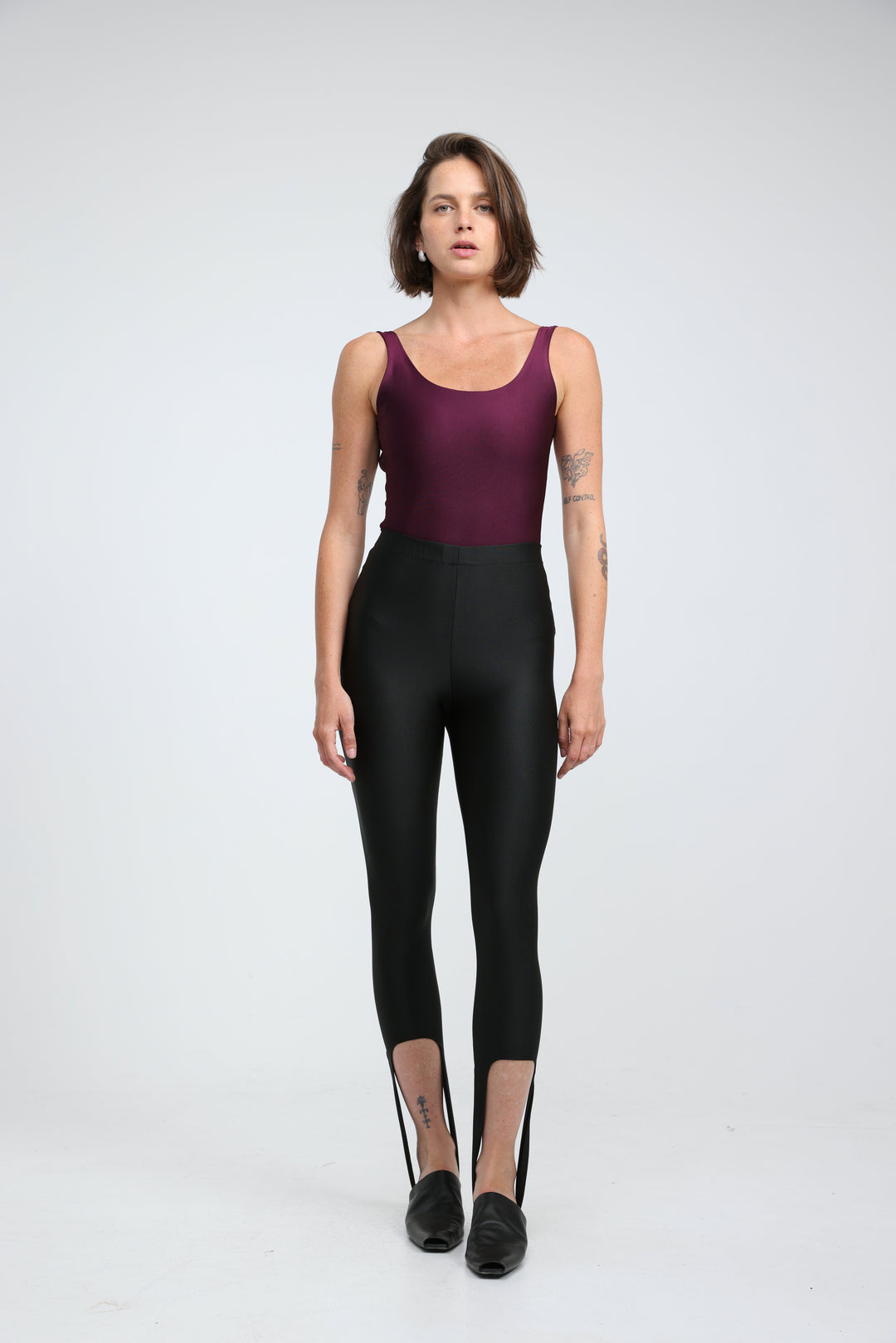 Fame Black Leggings