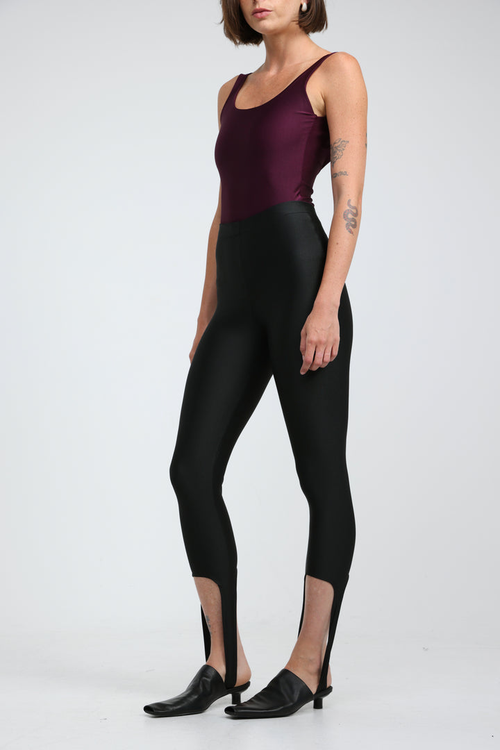 Fame Black Leggings