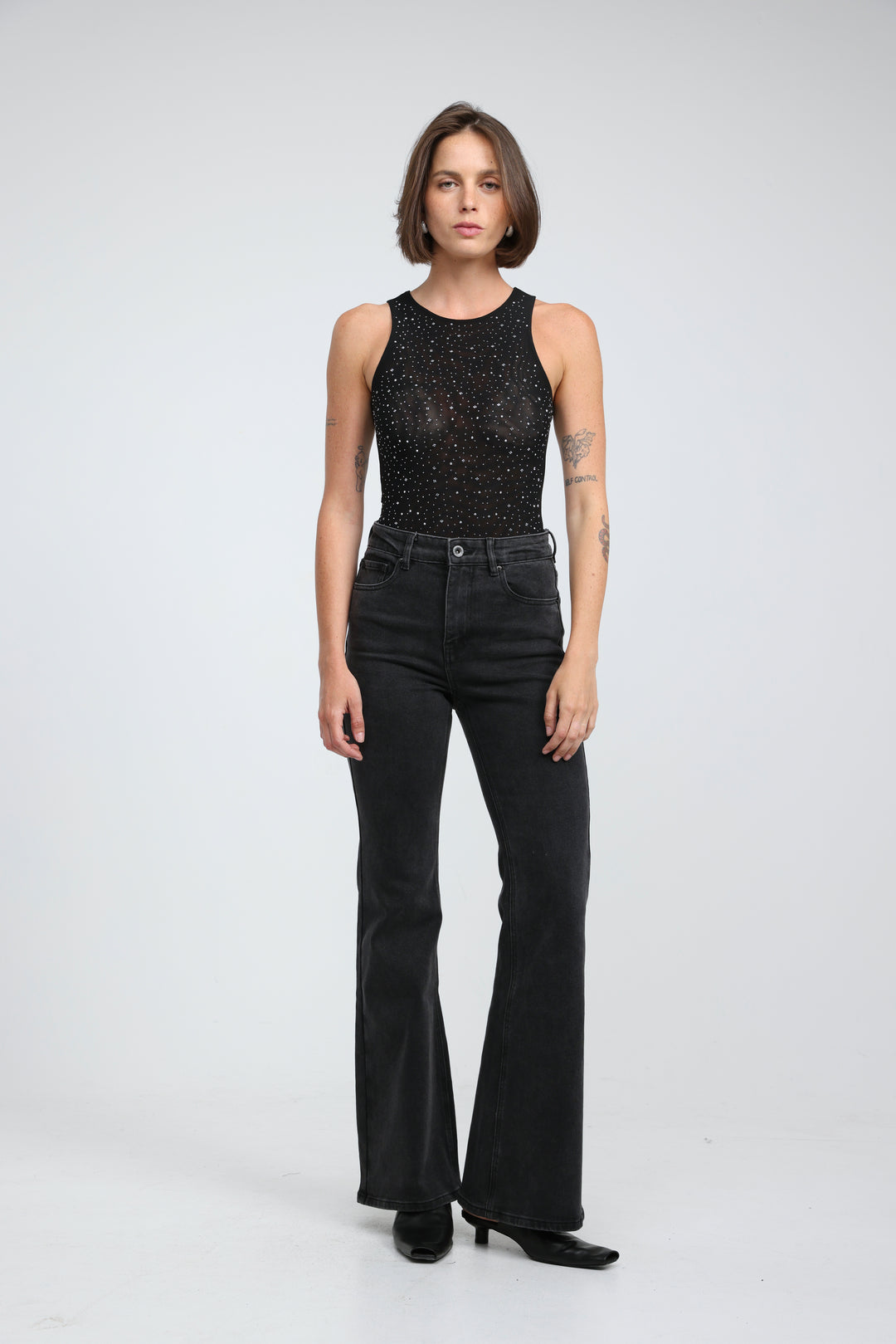 Universe Black Bodysuit