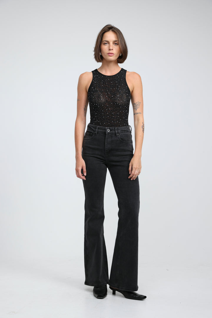 Universe Black Bodysuit