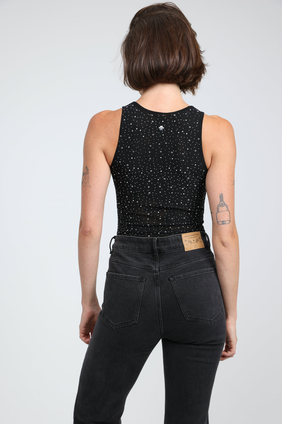 Universe Black Bodysuit