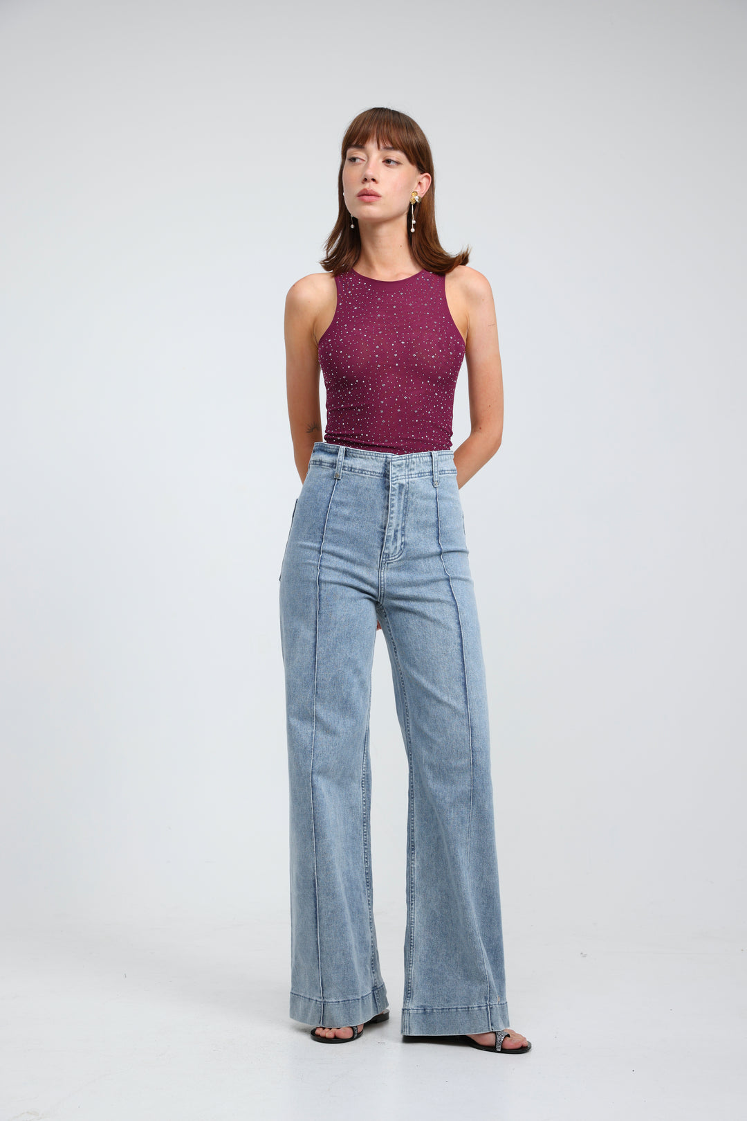 Universe Purple Bodysuit
