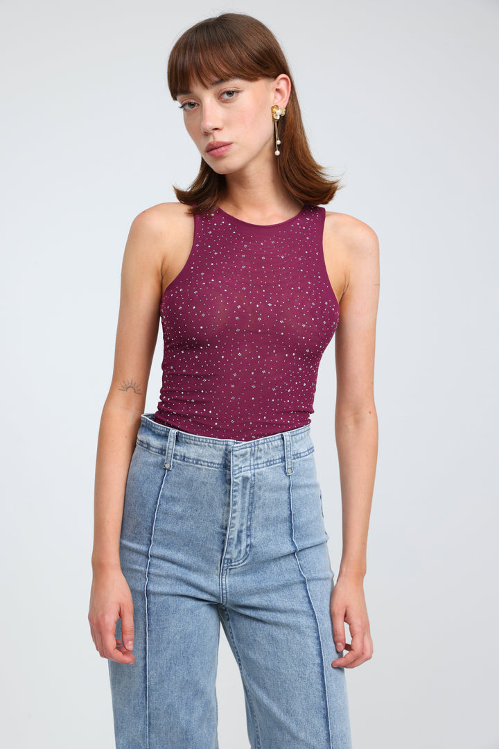 Universe Purple Bodysuit