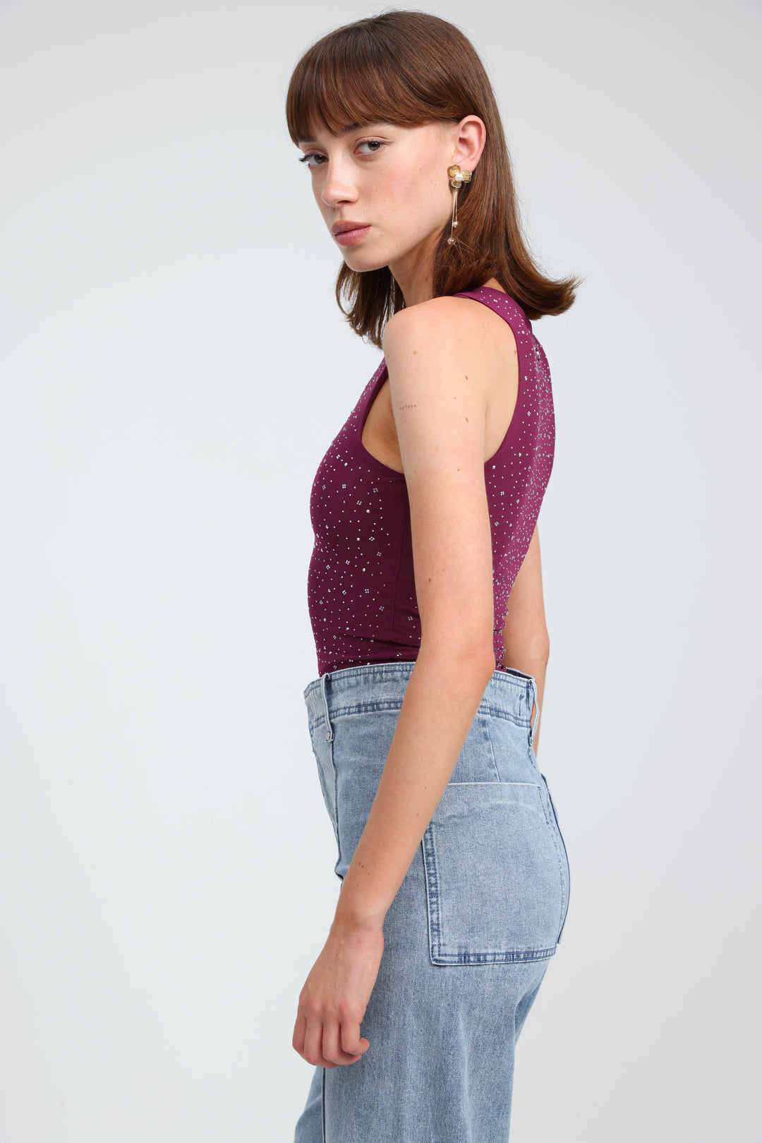 Universe Purple Bodysuit