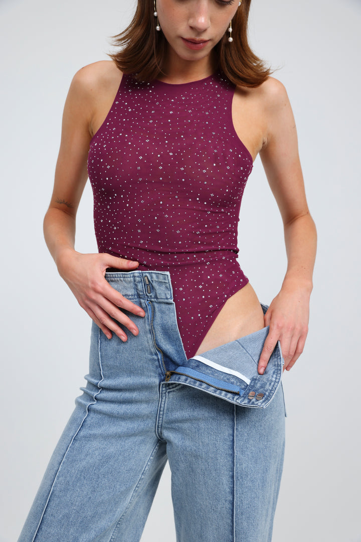 Universe Purple Bodysuit