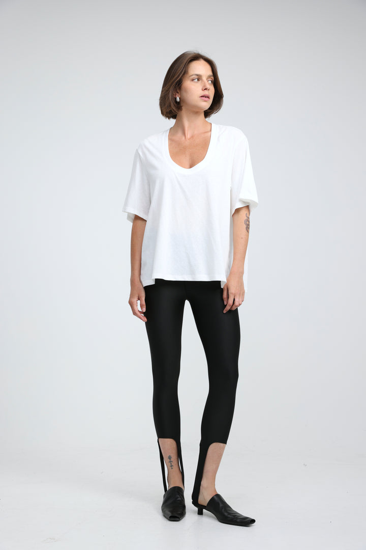 Fame Black Leggings