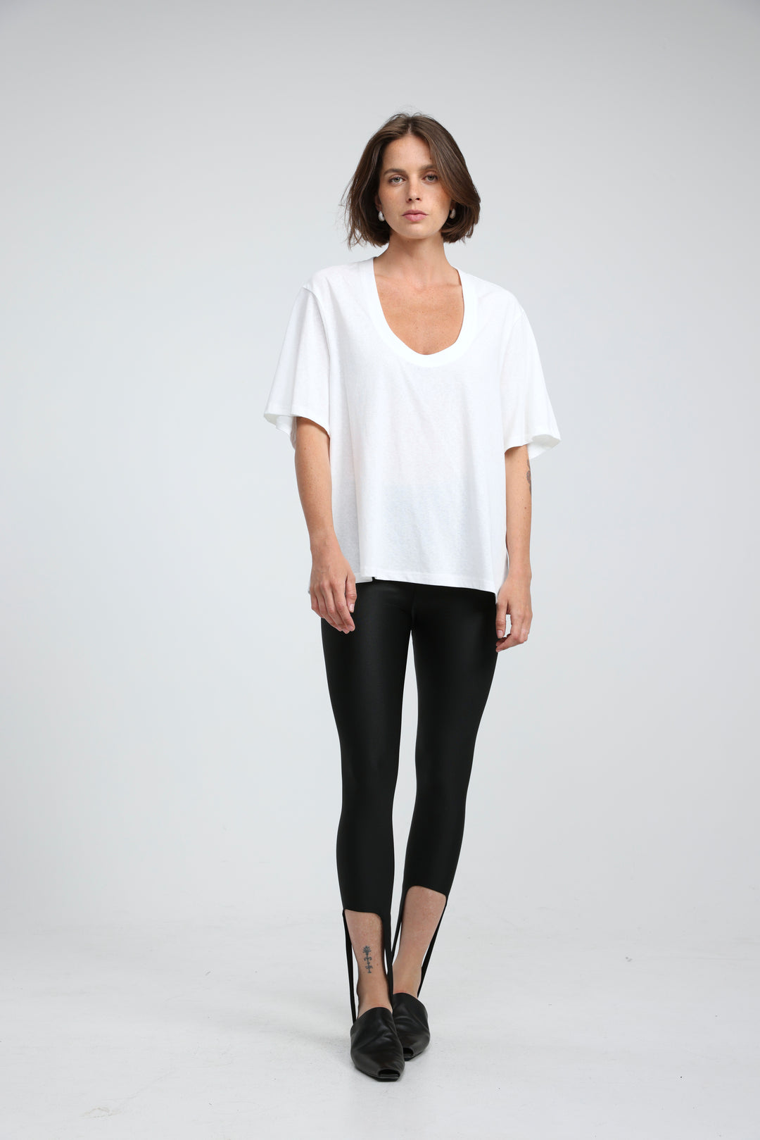 Fame Black Leggings