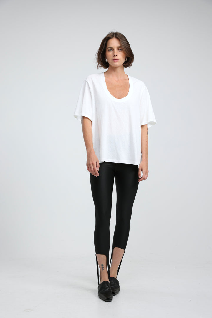 Fame Black Leggings