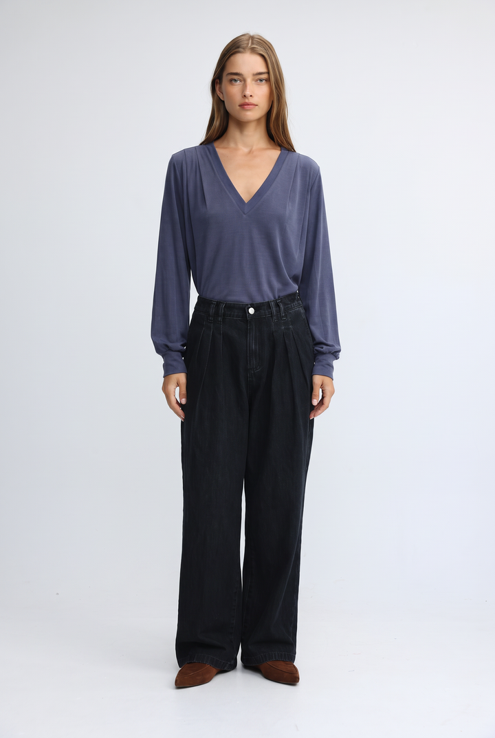 Just V Navy Shirt