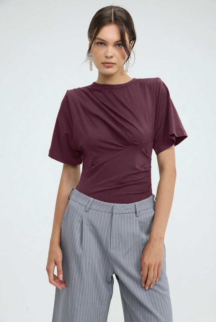 Priority Wine Bodysuit