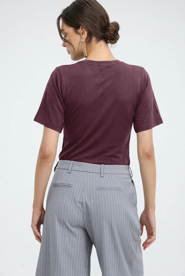 Priority Wine Bodysuit