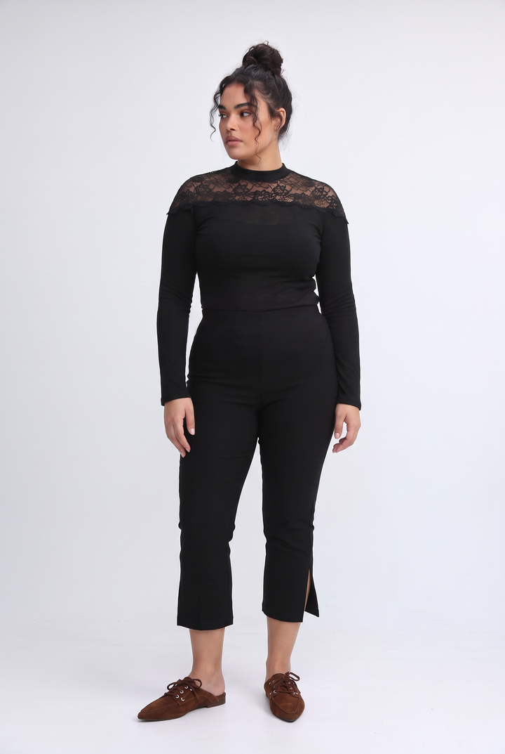 Quarter Black Bottoms