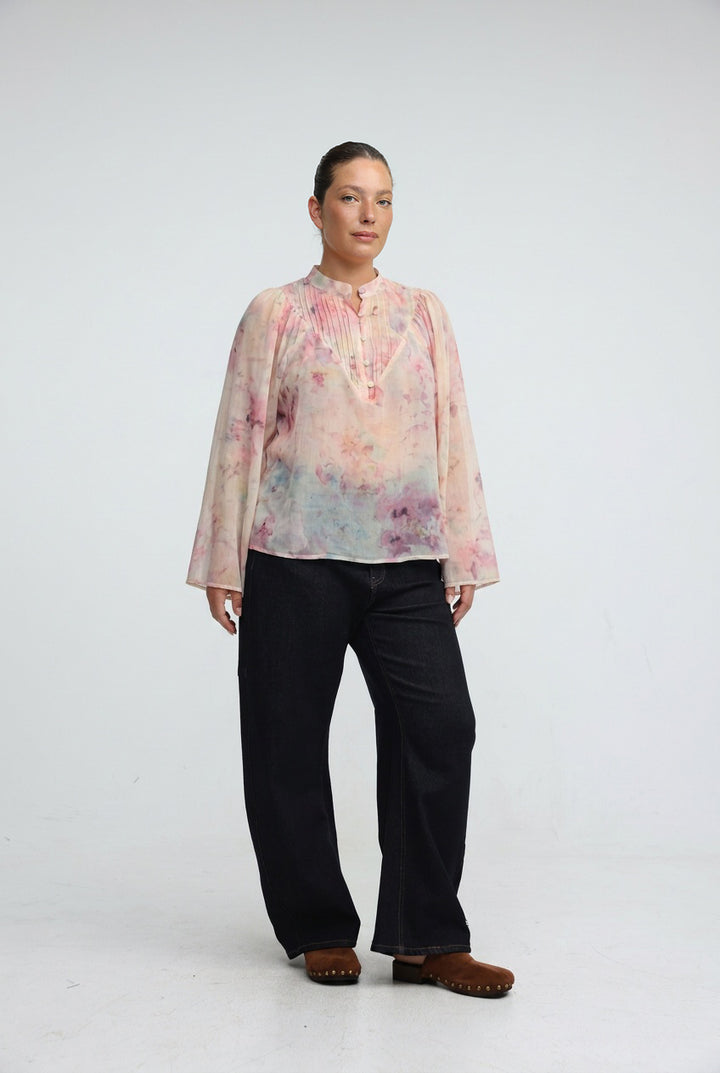 Jardin Pink Blouse