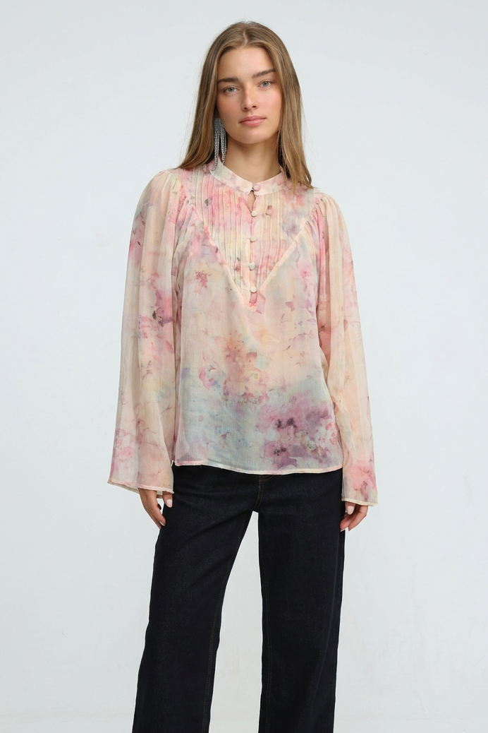 Jardin Pink Blouse