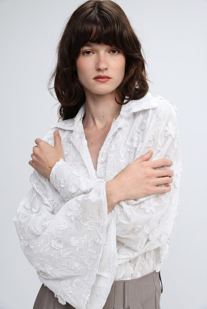 Summary White Bodysuit