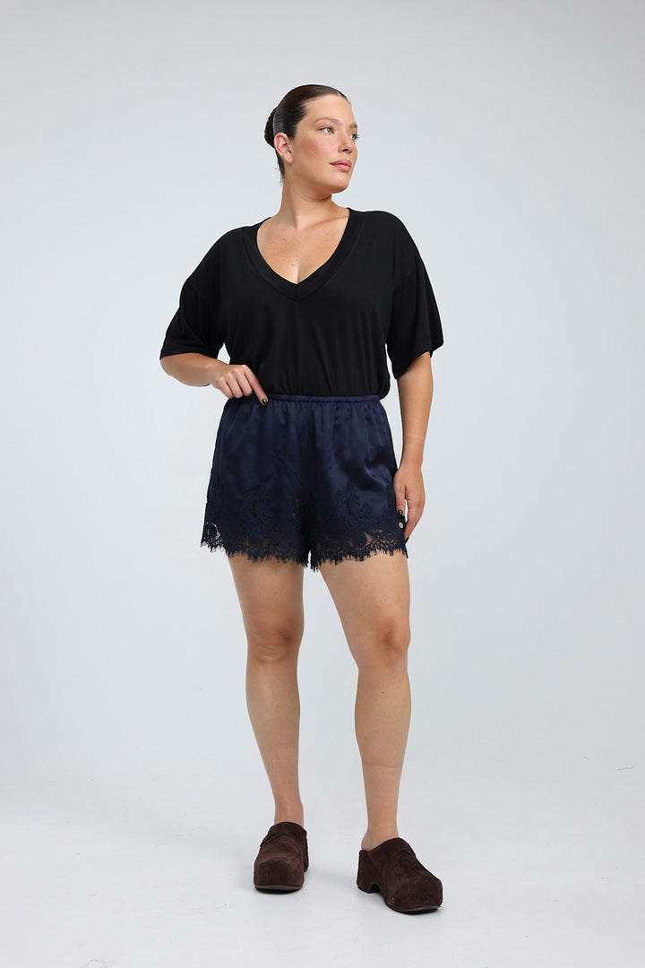 Rockly Navy Shorts