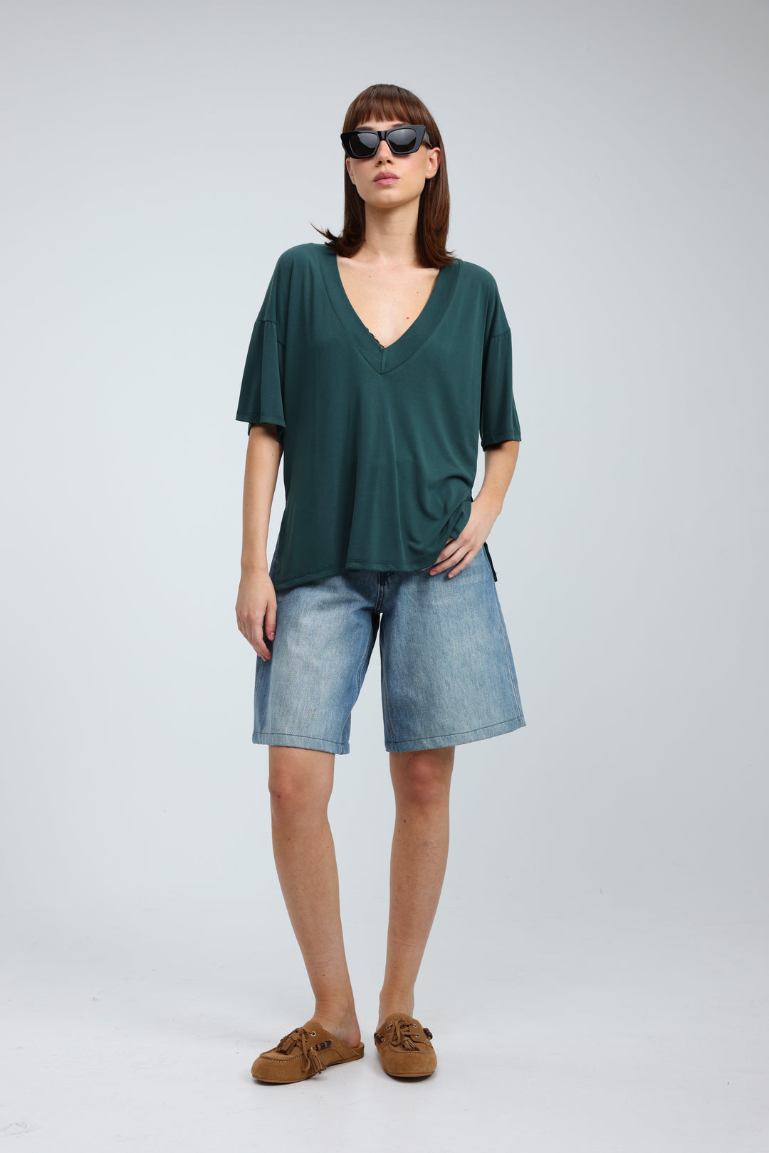 Clean32 Green V T-Shirt