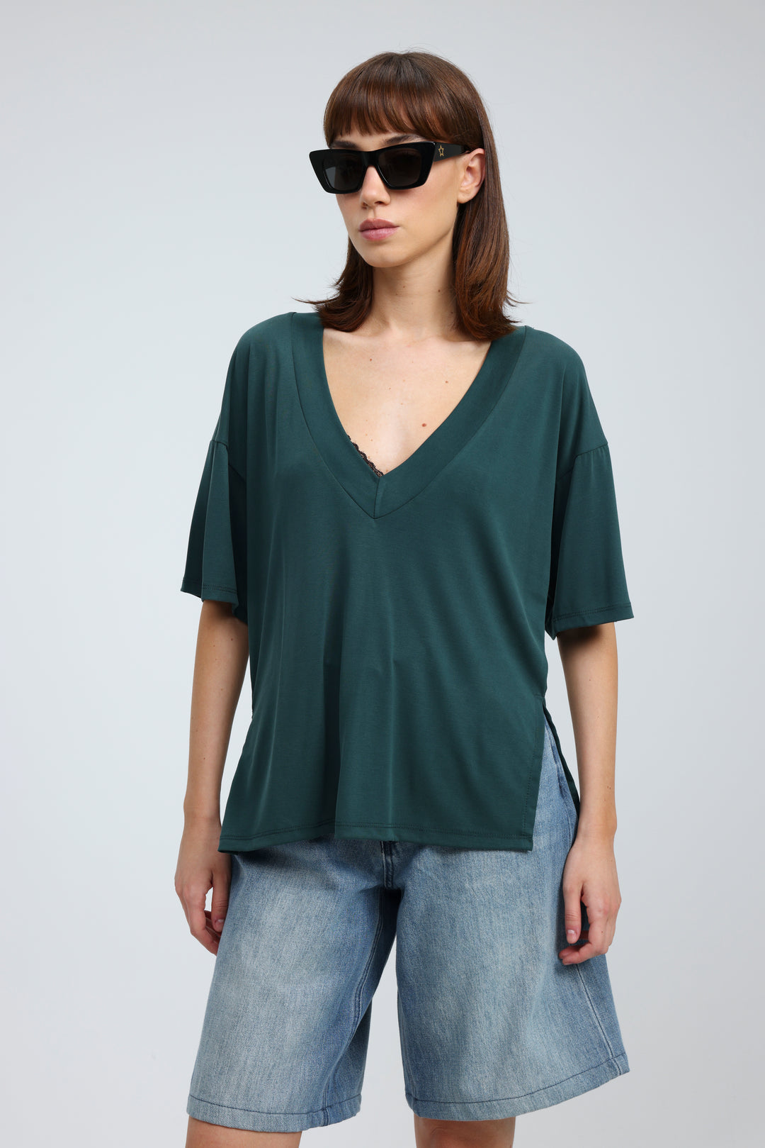 Clean32 Green V T-Shirt