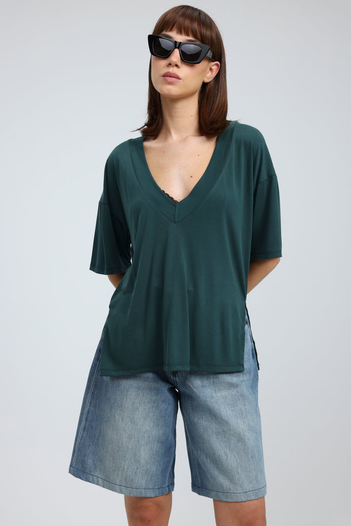 Clean32 Green V T-Shirt