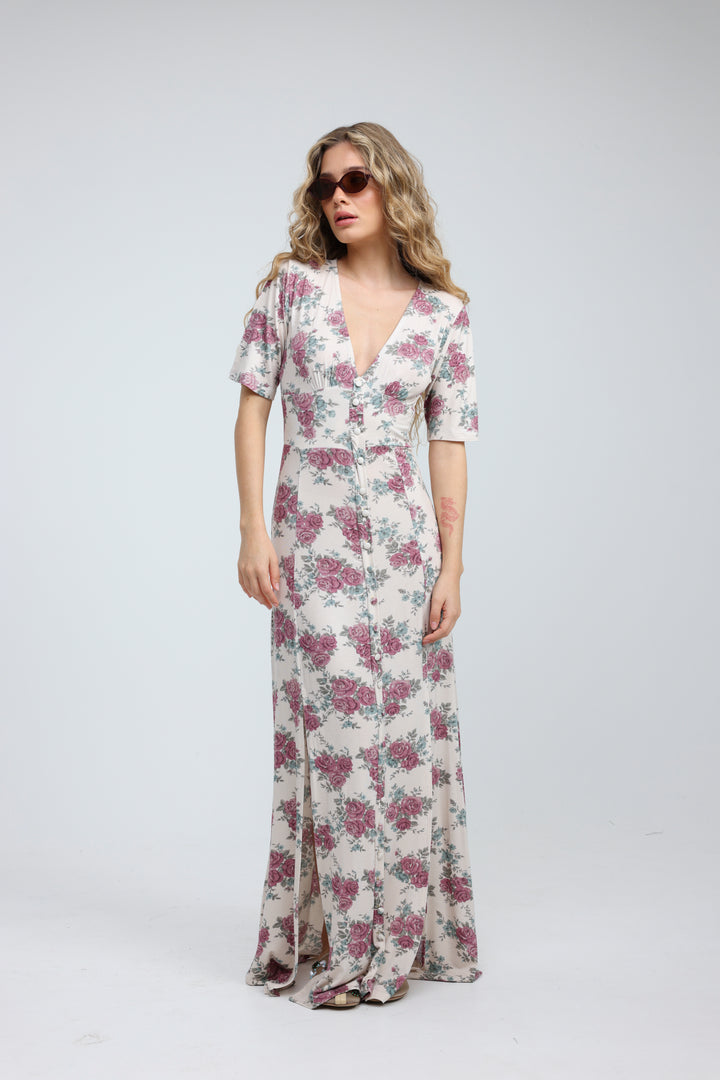 Buenos Floral Maxi Dress