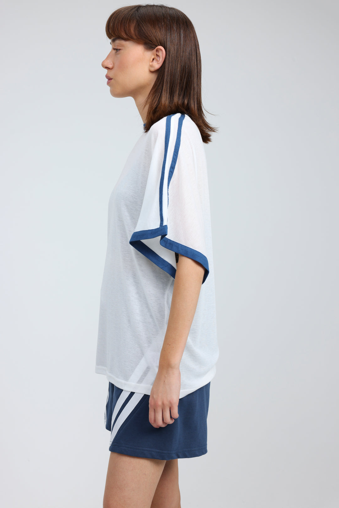 Fact Cream/Blue T-Shirt
